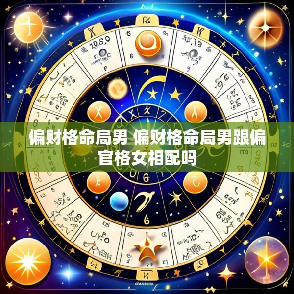 偏财格命局男 偏财格命局男跟偏官格女相配吗