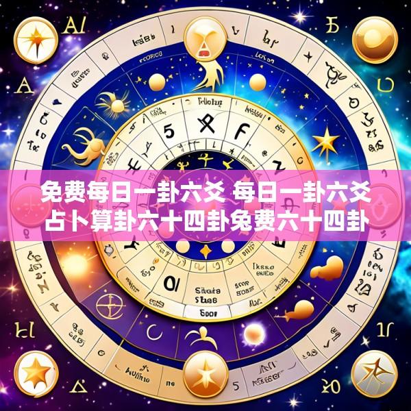 免费每日一卦六爻 每日一卦六爻占卜算卦六十四卦兔费六十四卦金钱课详解