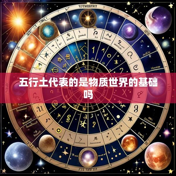 五行土代表的是物质世界的基础吗