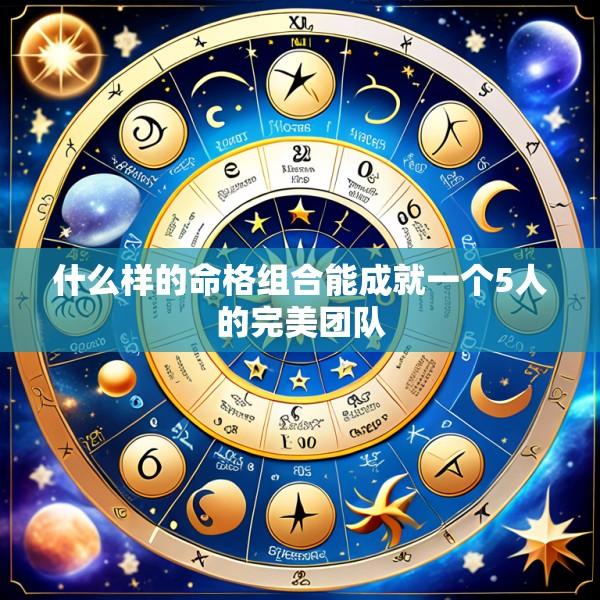 什么样的命格组合能成就一个5人的完美团队