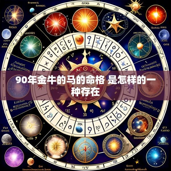 90年金牛的马的命格 是怎样的一种存在