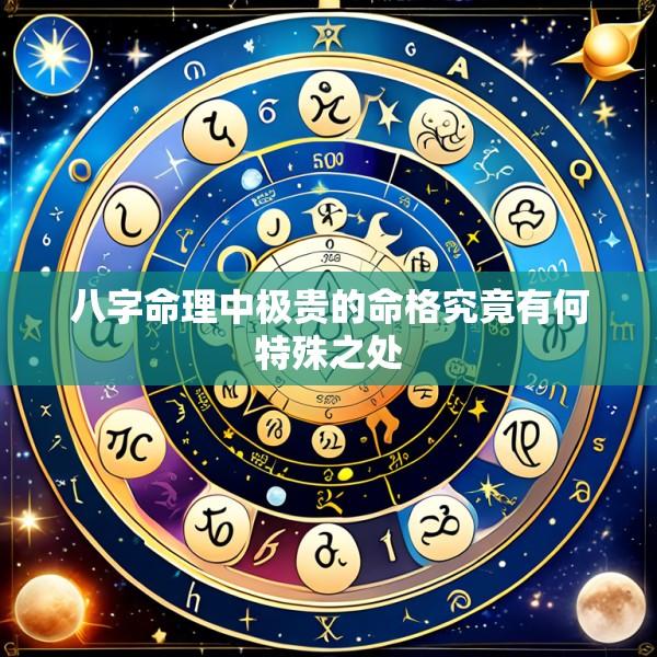 八字命理中极贵的命格究竟有何特殊之处