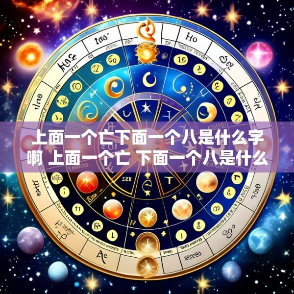 上面一个亡下面一个八是什么字啊 上面一个亡 下面一个八是什么字