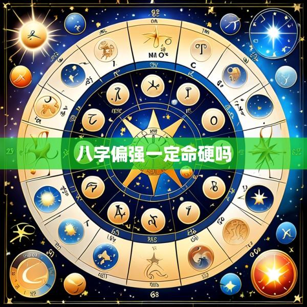 八字偏强一定命硬吗