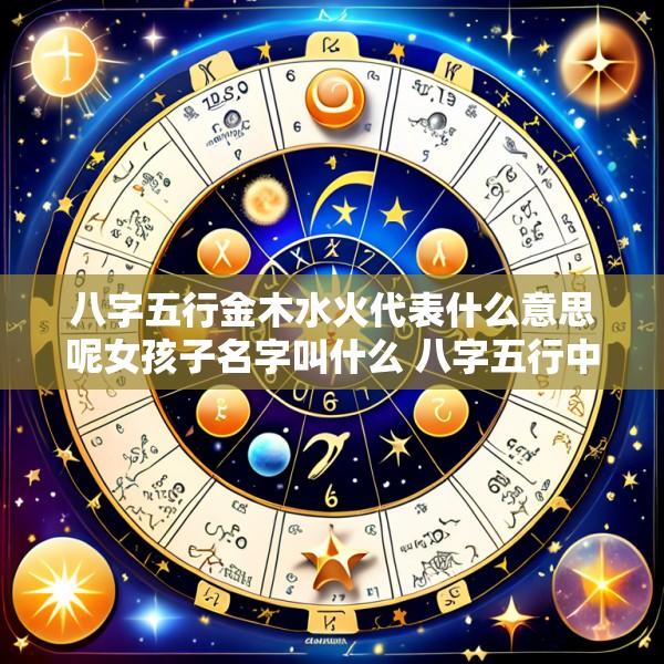 八字五行金木水火代表什么意思呢女孩子名字叫什么 八字五行中的金木水火土各代表什么