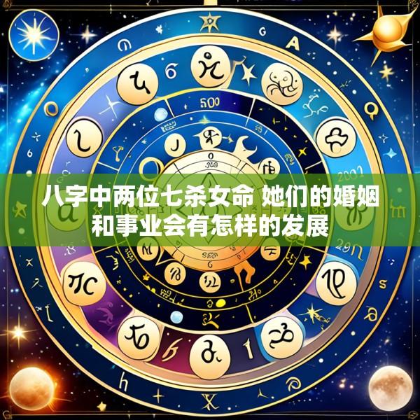 八字中两位七杀女命 她们的婚姻和事业会有怎样的发展