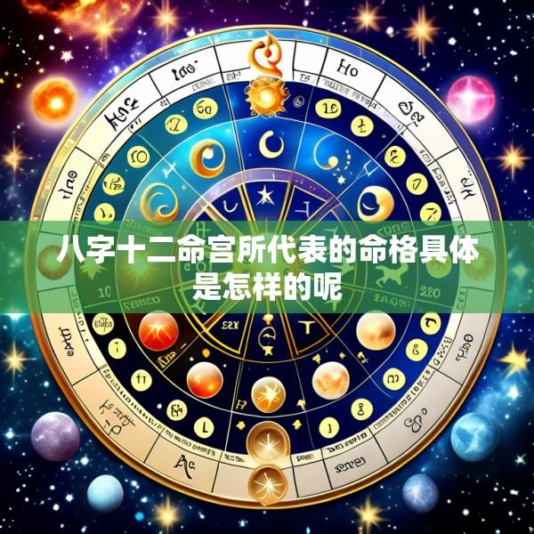八字十二命宫所代表的命格具体是怎样的呢