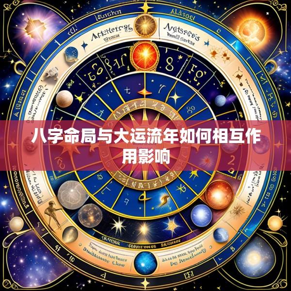 八字命局与大运流年如何相互作用影响