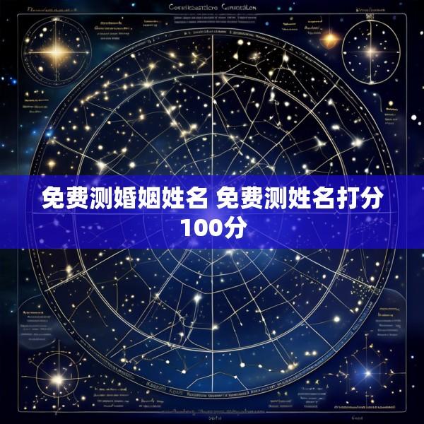 免费测婚姻姓名 免费测姓名打分100分