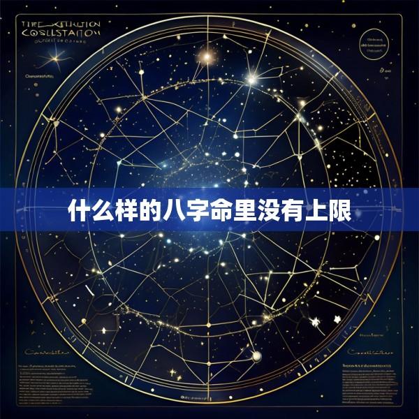 什么样的八字命里没有上限