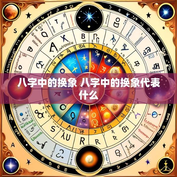 八字中的换象 八字中的换象代表什么