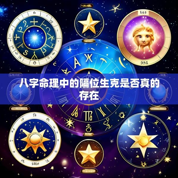 八字命理中的隔位生克是否真的存在