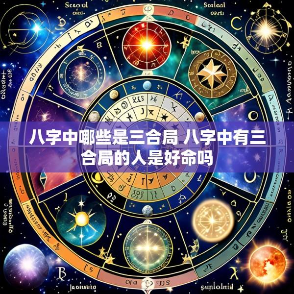 八字中哪些是三合局 八字中有三合局的人是好命吗