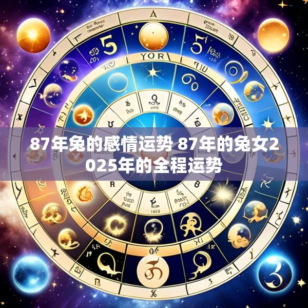 87年兔的感情运势 87年的兔女2025年的全程运势