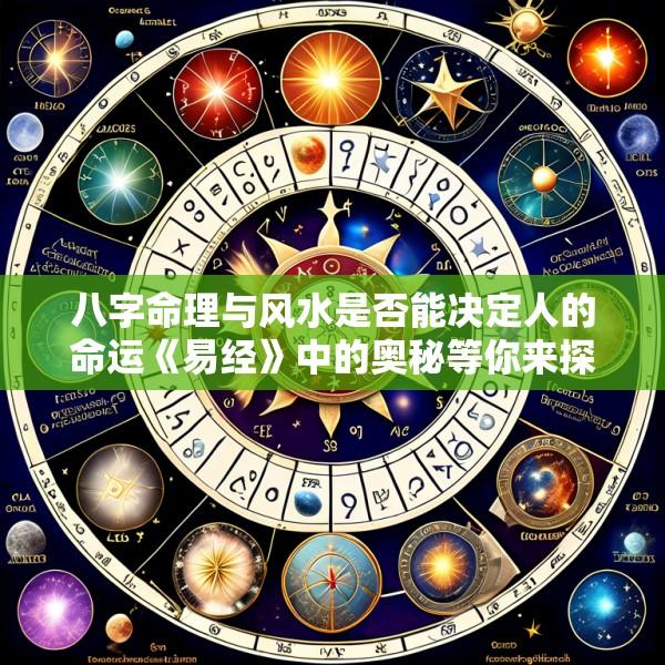 八字命理与风水是否能决定人的命运《易经》中的奥秘等你来探索