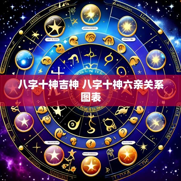 八字十神吉神 八字十神六亲关系图表