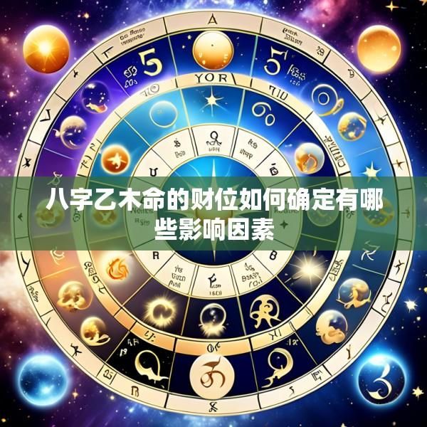 八字乙木命的财位如何确定有哪些影响因素