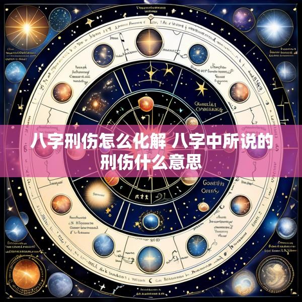 八字刑伤怎么化解 八字中所说的刑伤什么意思