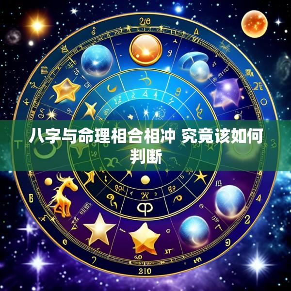 八字与命理相合相冲 究竟该如何判断