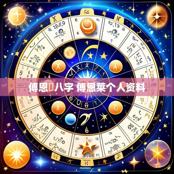傅恩喆八字 傅恩莱个人资料
