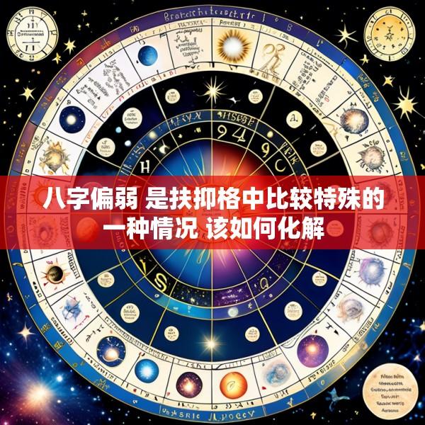 八字偏弱 是扶抑格中比较特殊的一种情况 该如何化解