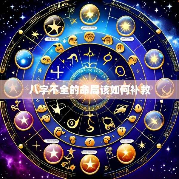 八字不全的命局该如何补救