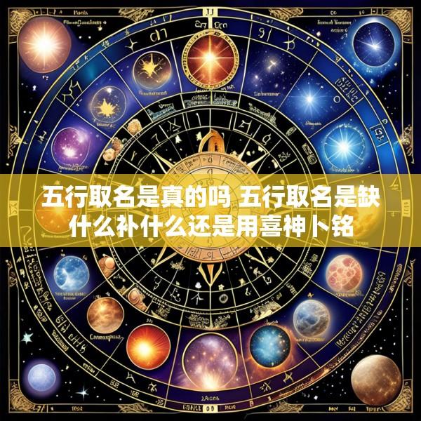 五行取名是真的吗 五行取名是缺什么补什么还是用喜神卜铭