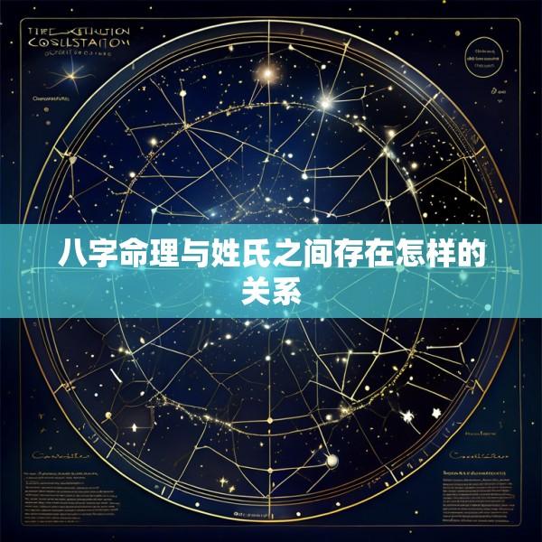 八字命理与姓氏之间存在怎样的关系