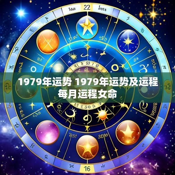 1979年运势 1979年运势及运程每月运程女命