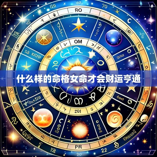 什么样的命格女命才会财运亨通