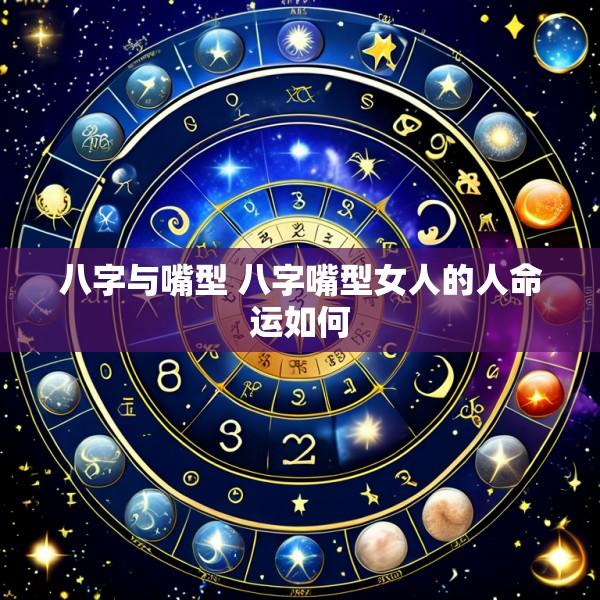 八字与嘴型 八字嘴型女人的人命运如何
