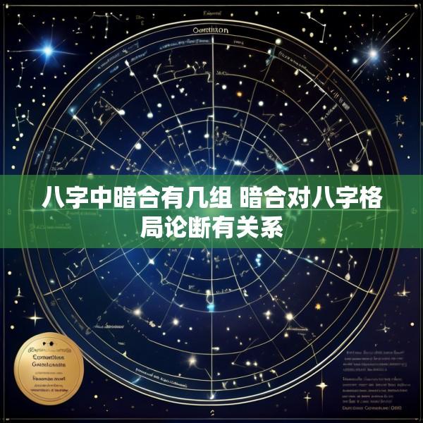 八字中暗合有几组 暗合对八字格局论断有关系