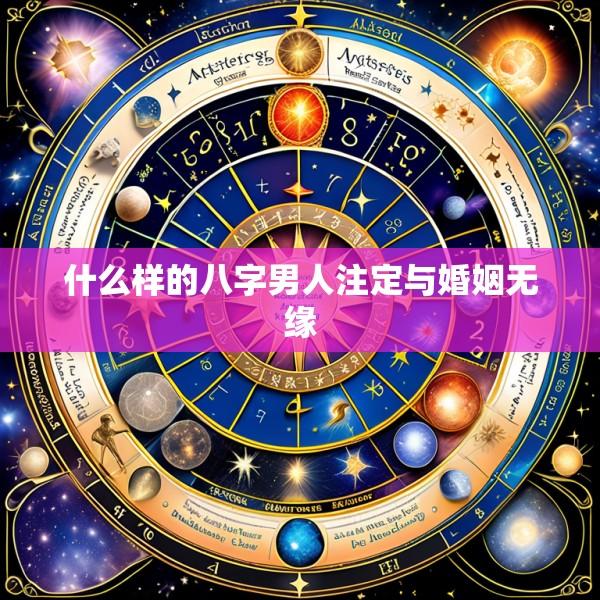 什么样的八字男人注定与婚姻无缘