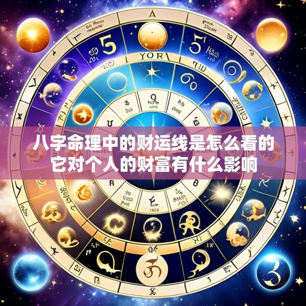 八字命理中的财运线是怎么看的它对个人的财富有什么影响