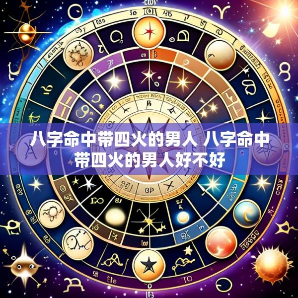 八字命中带四火的男人 八字命中带四火的男人好不好