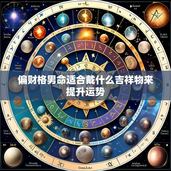 偏财格男命适合戴什么吉祥物来提升运势