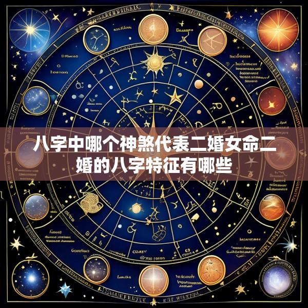 八字中哪个神煞代表二婚女命二婚的八字特征有哪些