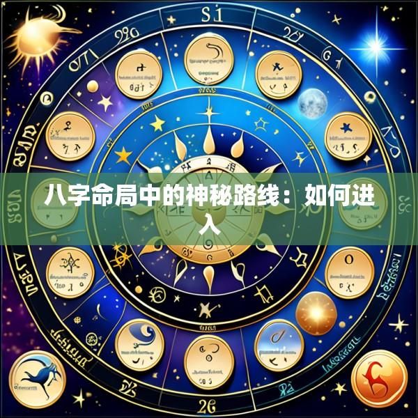 八字命局中的神秘路线：如何进入