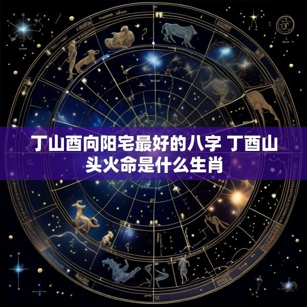 丁山酉向阳宅最好的八字 丁酉山头火命是什么生肖
