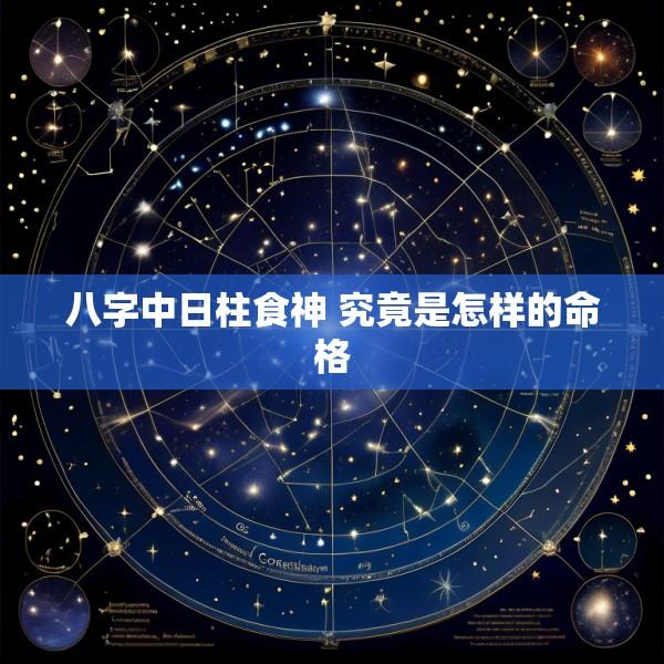 八字中日柱食神 究竟是怎样的命格