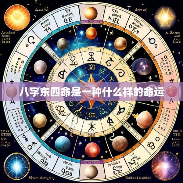 八字东四命是一种什么样的命运