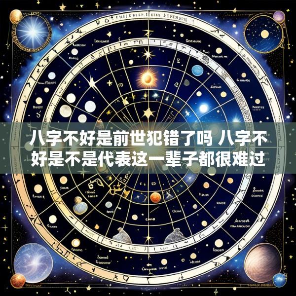 八字不好是前世犯错了吗 八字不好是不是代表这一辈子都很难过