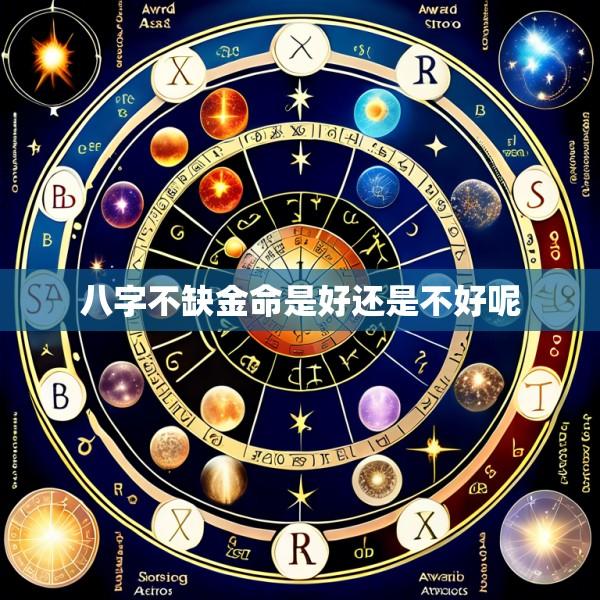 八字不缺金命是好还是不好呢