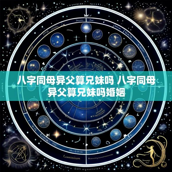 八字同母异父算兄妹吗 八字同母异父算兄妹吗婚姻