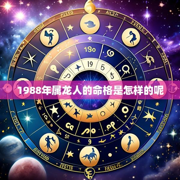 1988年属龙人的命格是怎样的呢