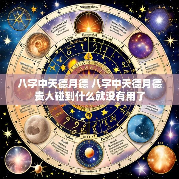 八字中天德月德 八字中天德月德贵人碰到什么就没有用了