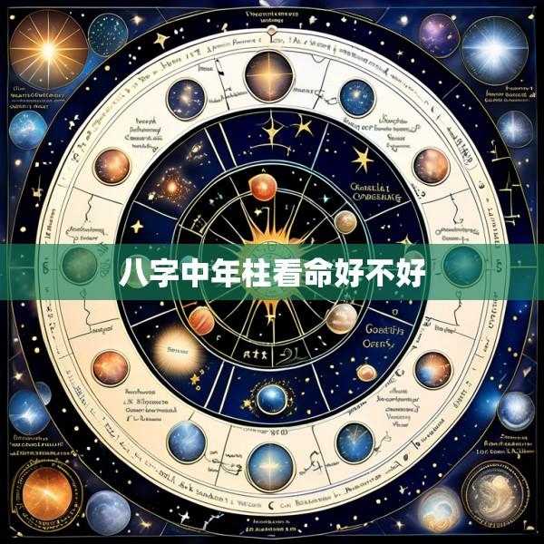 八字中年柱看命好不好