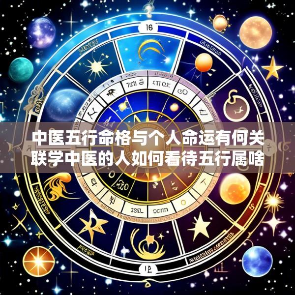 中医五行命格与个人命运有何关联学中医的人如何看待五行属啥命格