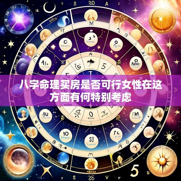 八字命理买房是否可行女性在这方面有何特别考虑