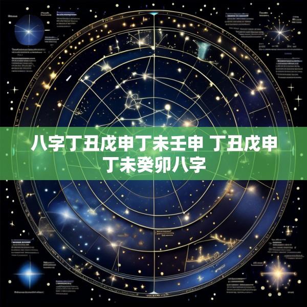 八字丁丑戊申丁未壬申 丁丑戊申丁未癸卯八字